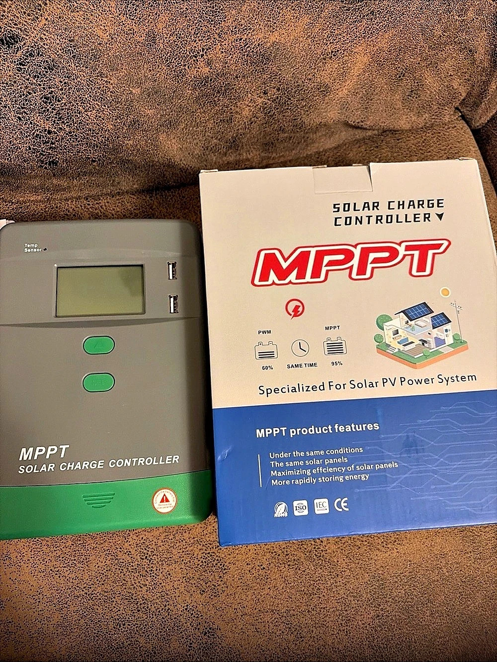 Solar Controller 30A 12V-24V Auto MPPT Solar Charge Controller
